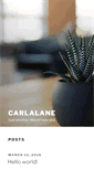Mobile Screenshot of carlalane.com